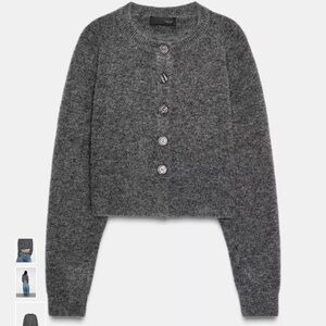 Zara NWT Gray Sweater